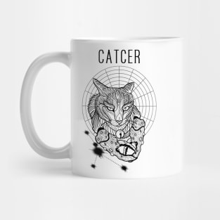 A zodiac cattery: cancer - catcer Mug